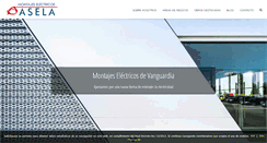 Desktop Screenshot of montajesasela.com