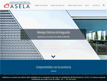 Tablet Screenshot of montajesasela.com